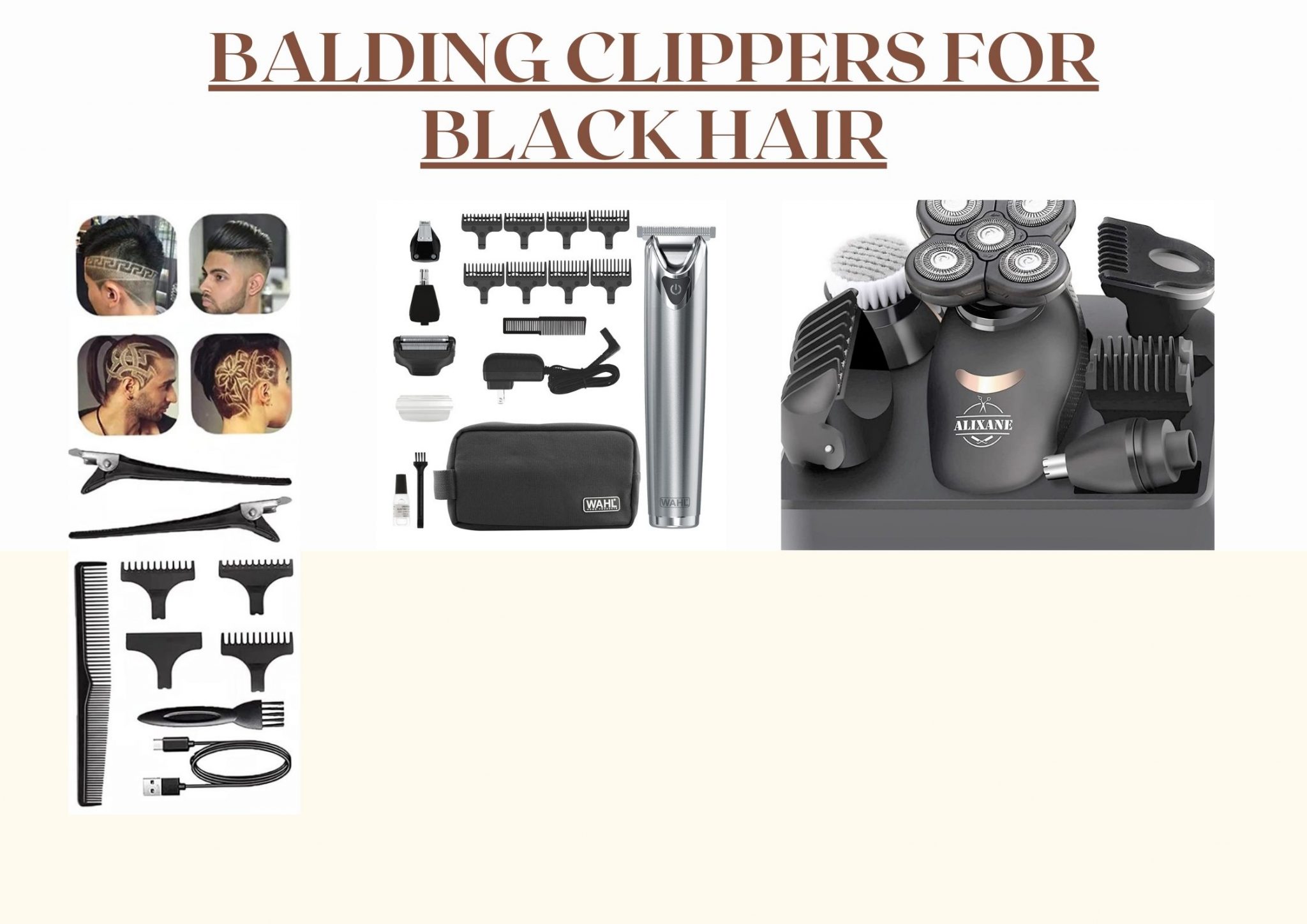 Best Balding Clippers for Black Hair
